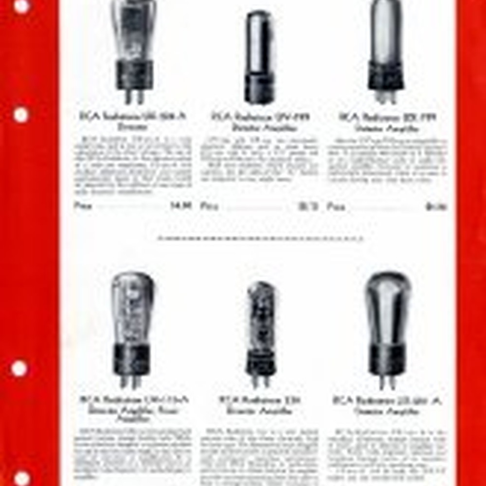 Vacuum Tubes, brochures — Calisphere