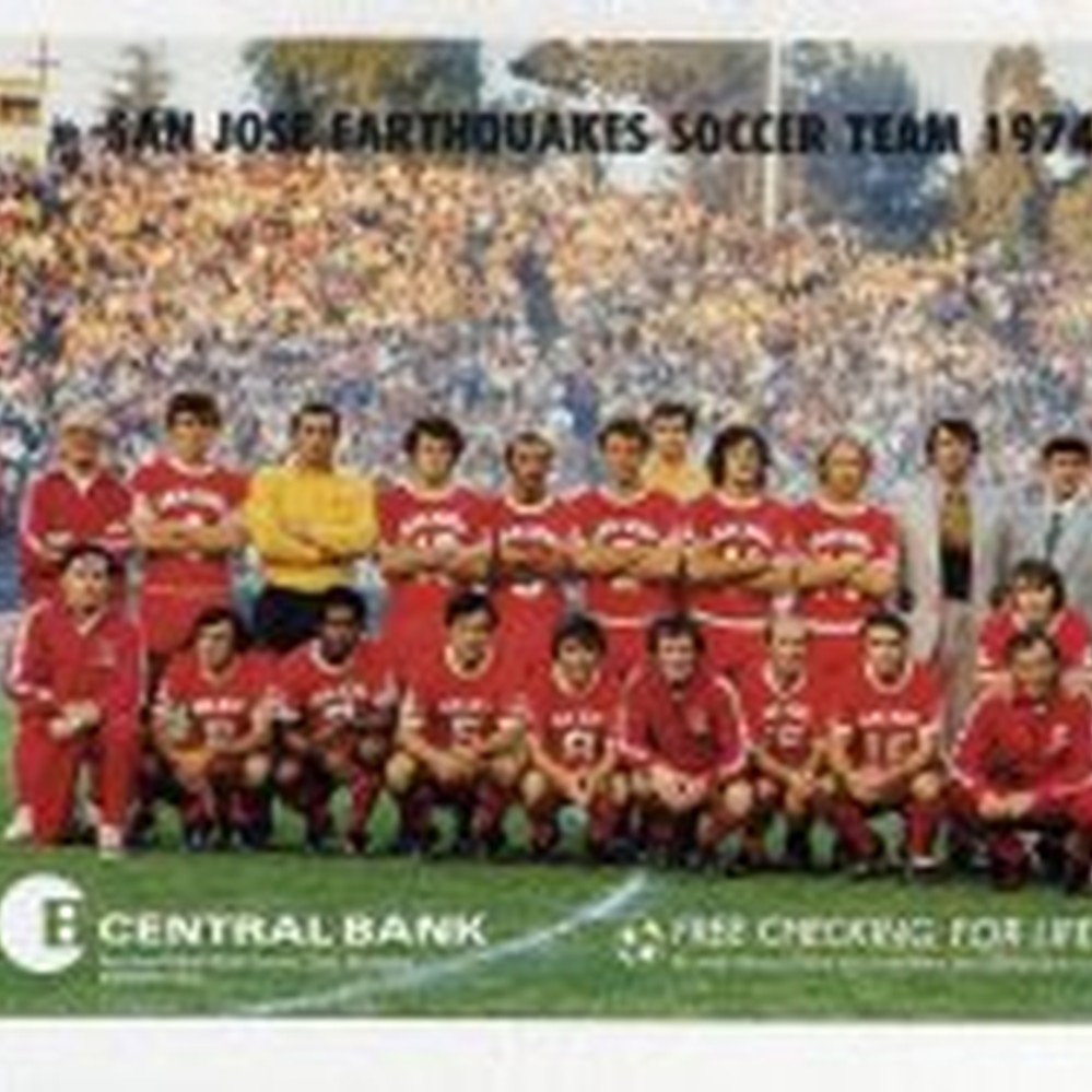 1967年 朝日国際サッカー大会 三国対抗 記念メダルバッジとチケット半券 San Jose Earthquakes Soccer Team 1974 — Calisphere
