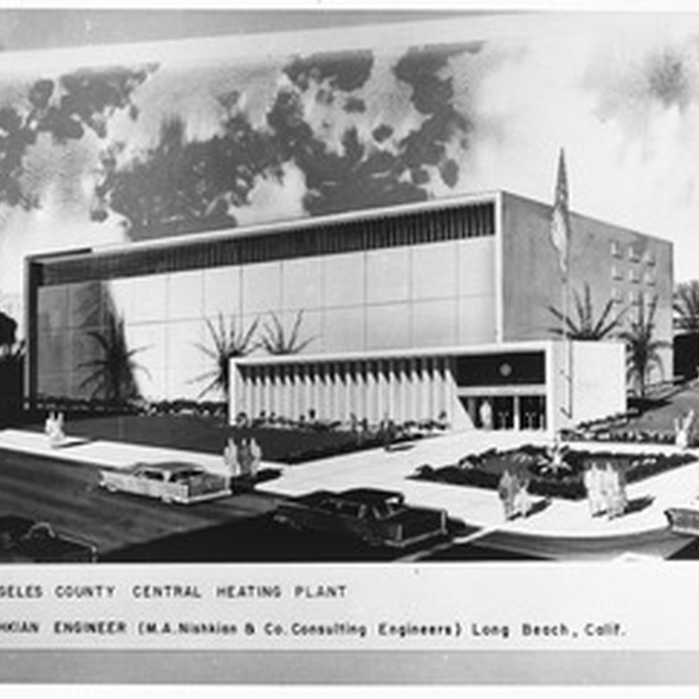 Los Angeles County Central Heating and Refrigeration Plant, 1958   Calisphere