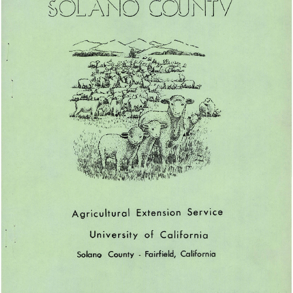 Irrigated pasture Solano County — Calisphere