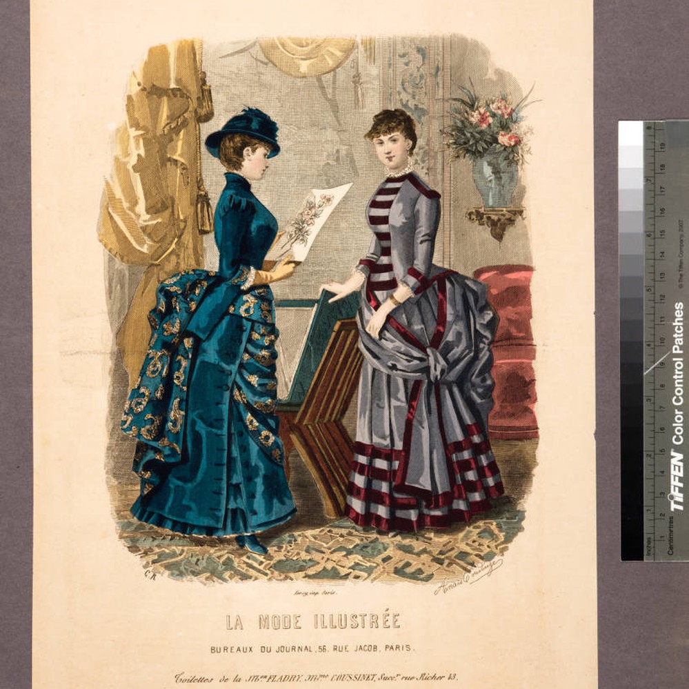 La mode illustrée bureaux du journal, 56, rue Jacob, Paris