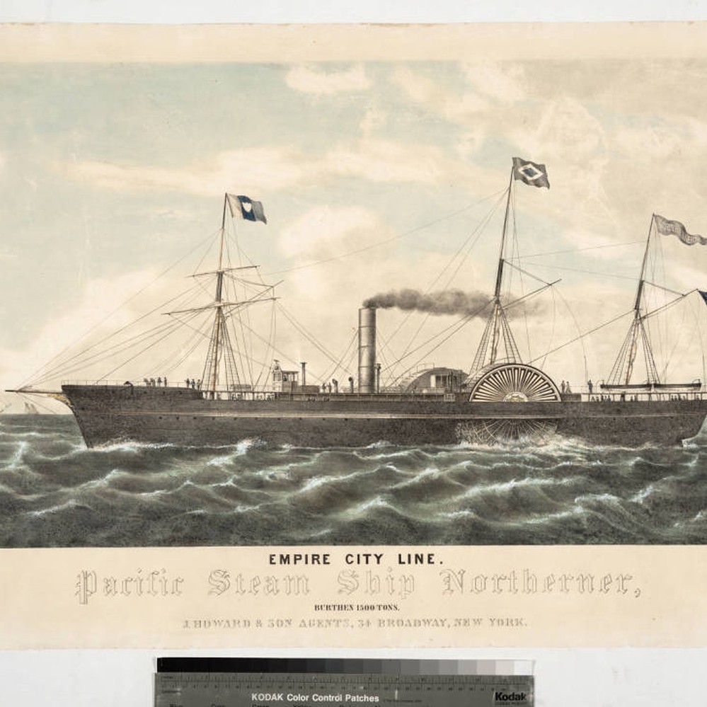 Empire City Line Pacific steam ship Northerner — Calisphere