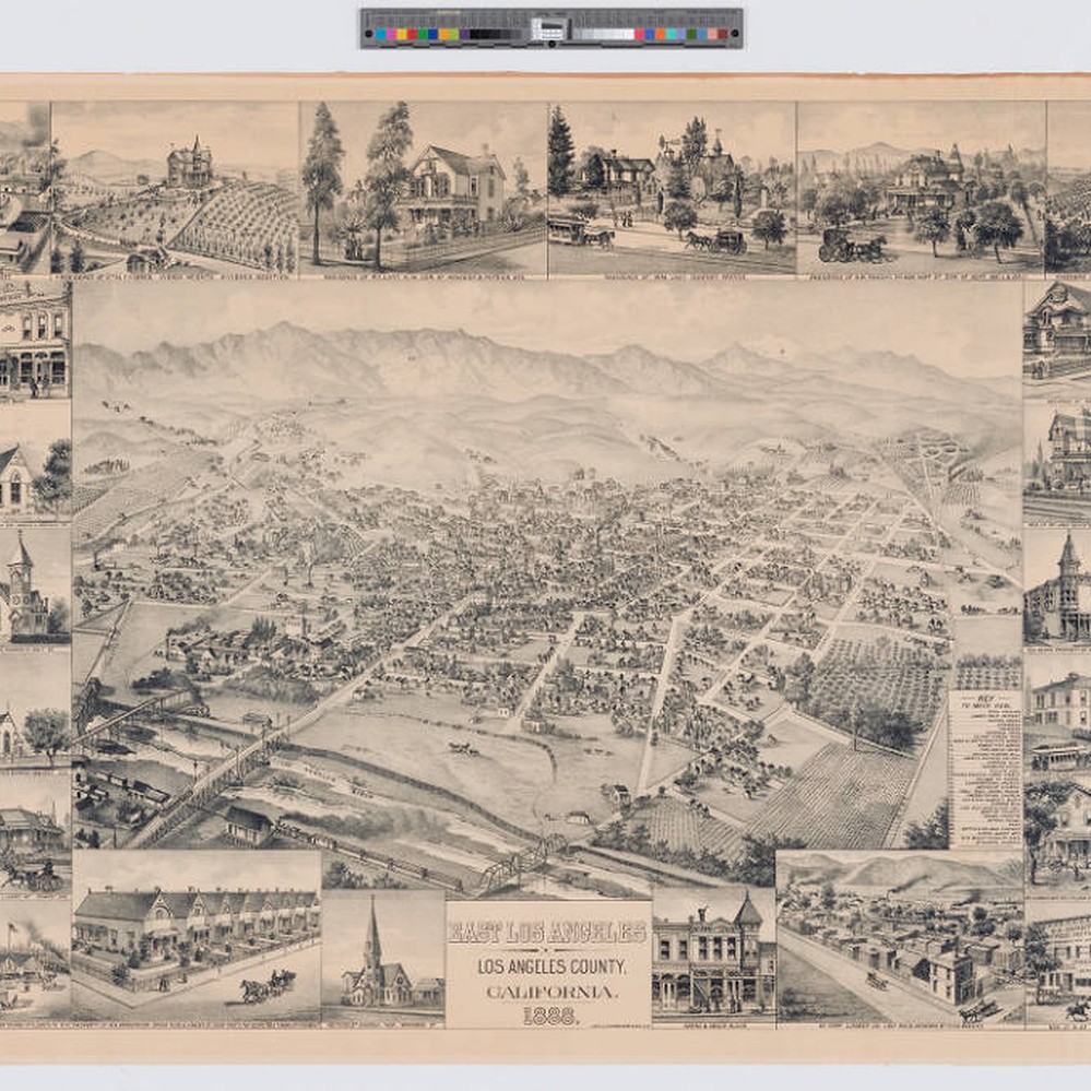 East Los Angeles : Los Angeles County. California. 1888 — Calisphere