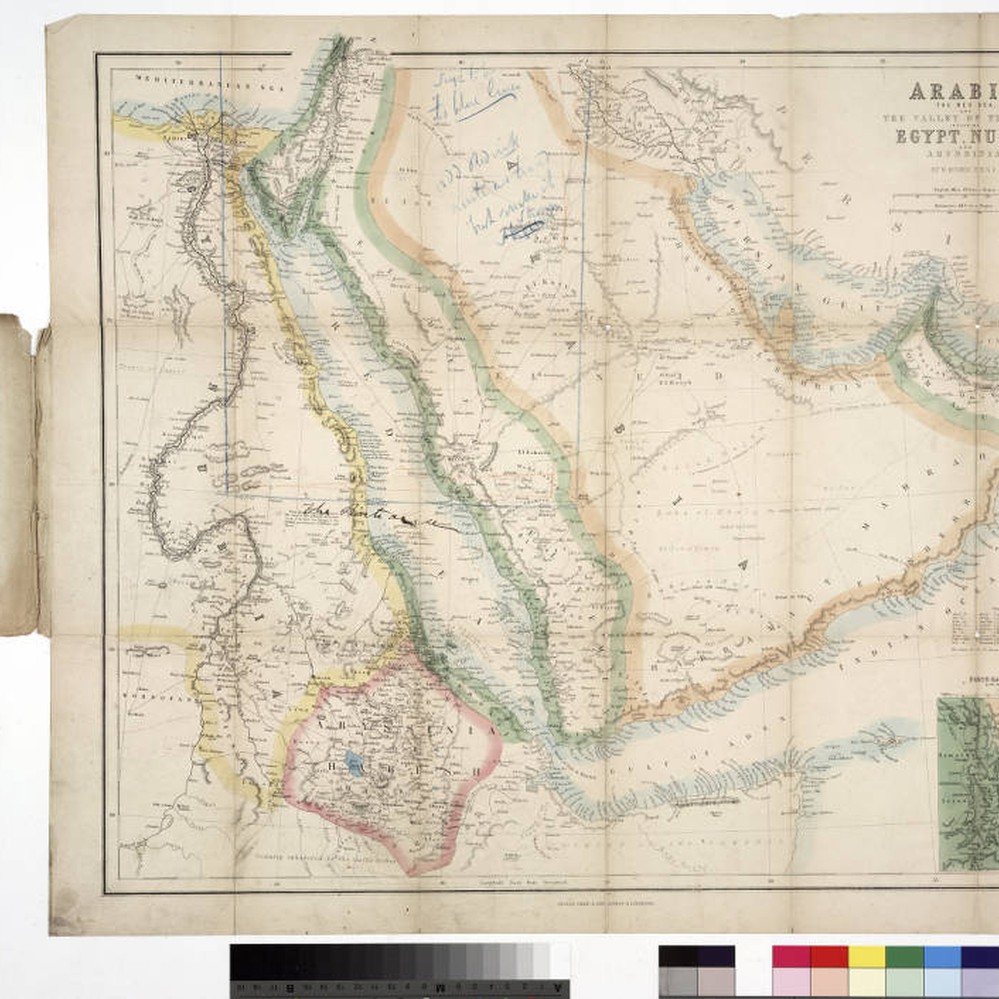 Arabia, the Red Sea, and the Valley of the Nile, including Egypt