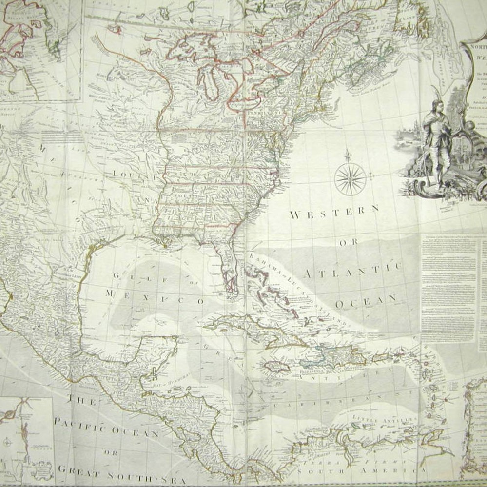British West Indies Map