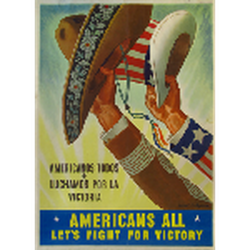 Americans All Let's Fight for Victory / Americanos Todos Luchamos