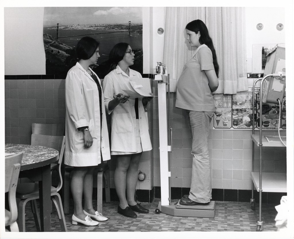 Ronnette Wiley Nurse practitioners, Rosemary Mann and Doris Weyl, with patient, Mrs ...
